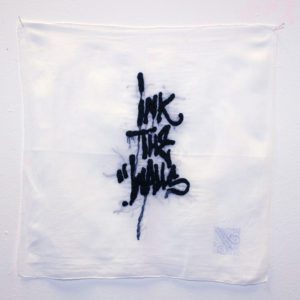Ink the wall (série “Les pleurs de l’aube”)