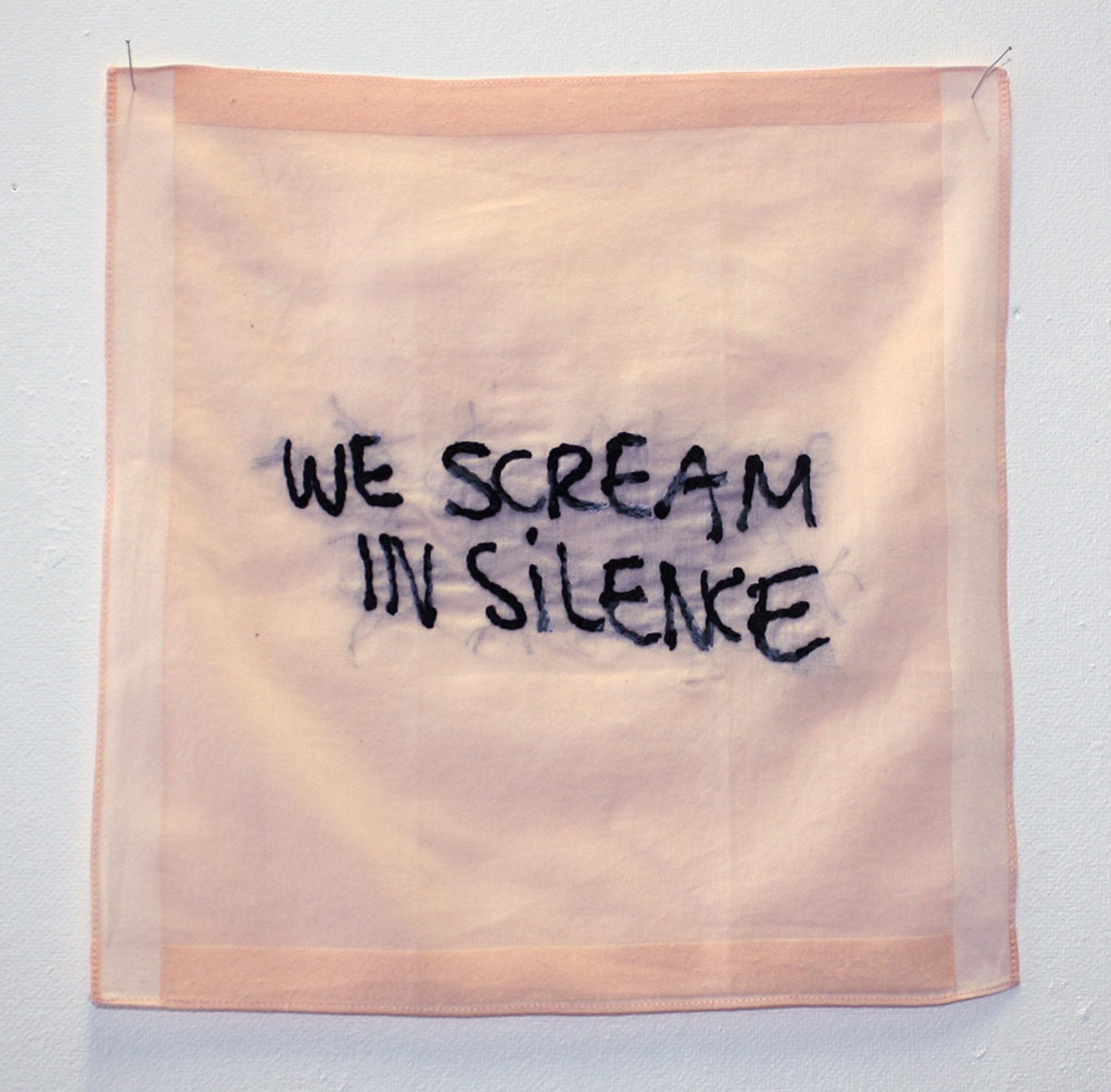We scream in silence (série “Les pleurs de l’aube”)