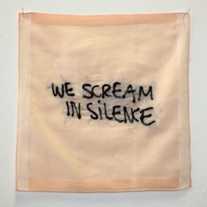 We scream in silence