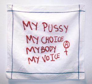 My pussy- My choice – My body – My voice (série “Les pleurs de l’aube”)