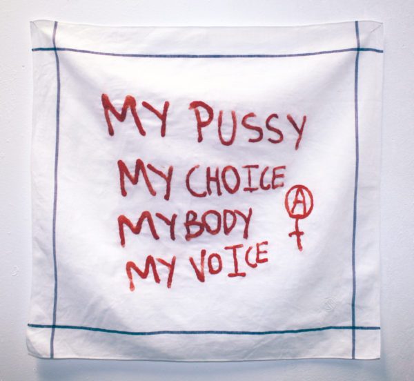 My pussy- My choice – My body – My voice (série “Les pleurs de l’aube”)