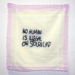 No human is illegal on stolen Land (série “Les pleurs de l’aube”)
