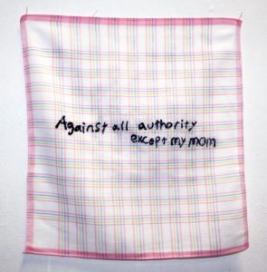 “Against all authority except my mom”(série “les pleurs de l’aube”)