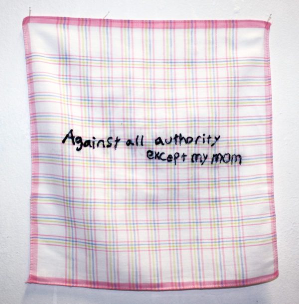 “Against all authority except my mom”(série “les pleurs de l’aube”)