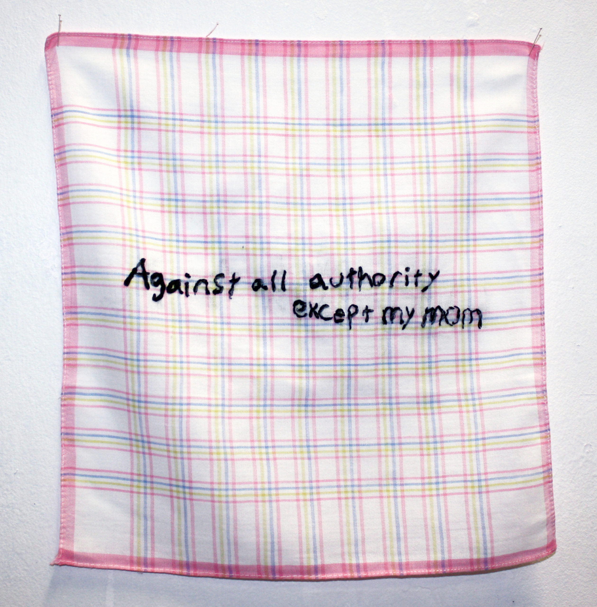 “Against all authority except my mom”(série “les pleurs de l’aube”)
