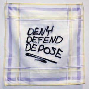 “Deny Defend Depose”(série “les pleurs de l’aube”)