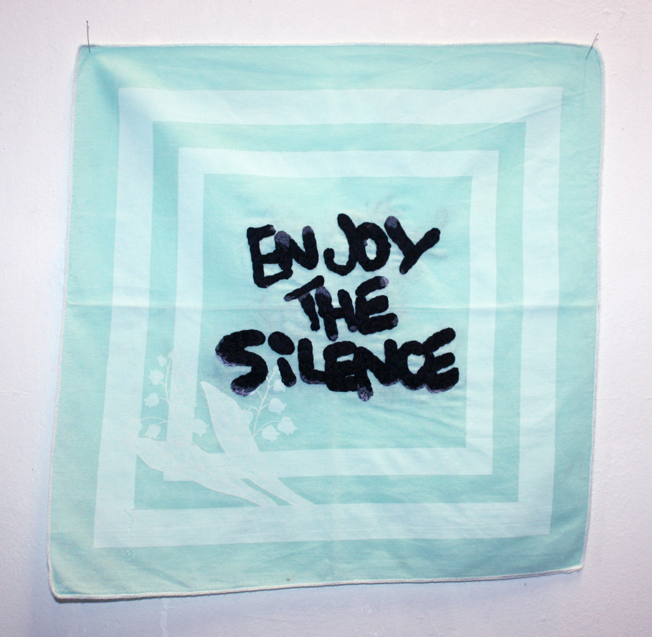 “Enjoy the silence”(série “les pleurs de l’aube”)