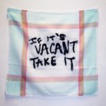 “If it’s vacant take it”(série “les pleurs de l’aube”)