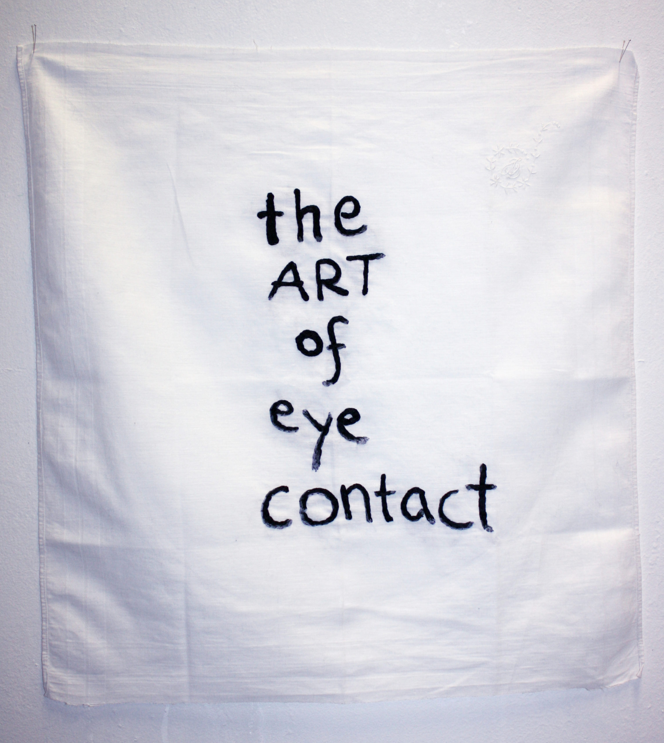 “The art of eye contact”(série “les pleurs de l’aube”)