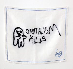 "Capitalism kills" (série "les pleurs de l'aube")