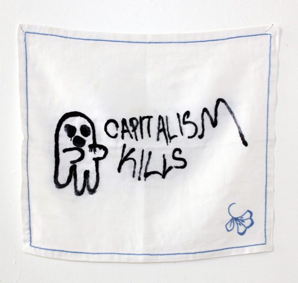 "Capitalism kills" (série "les pleurs de l'aube")