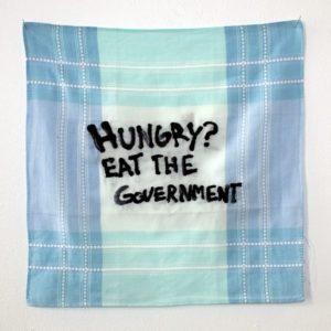 "Hungry ? Eat the government" (série "les pleurs de l'aube")